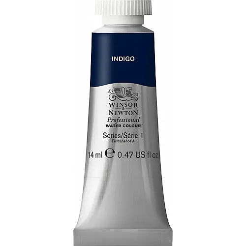 Winsor & Newton Aquarellfarbe Indigo - 14 ml