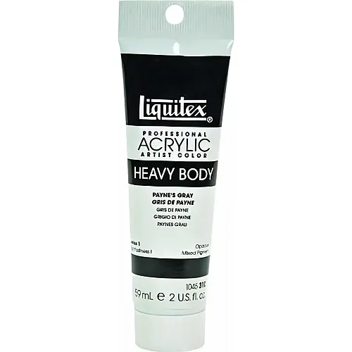 Liquitex Lqx Prof. Heavy Body Acrylfarbe 59ml Tube Paynes Grau