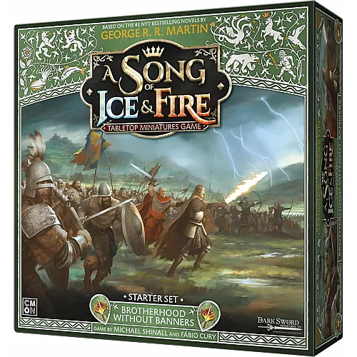 CMON A Song of Ice & Fire: Brotherhood Without Banners Starter Set, Tabletop-Miniaturen, ab 14 Jahren, f�r 2 Spieler, 45-60