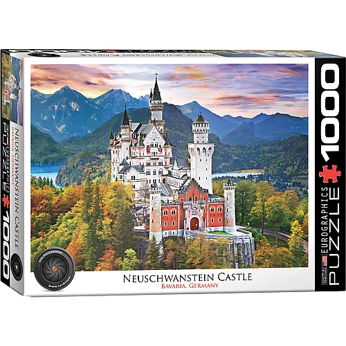 Schloss Neuschwanstein, Deutschland 1000Teile