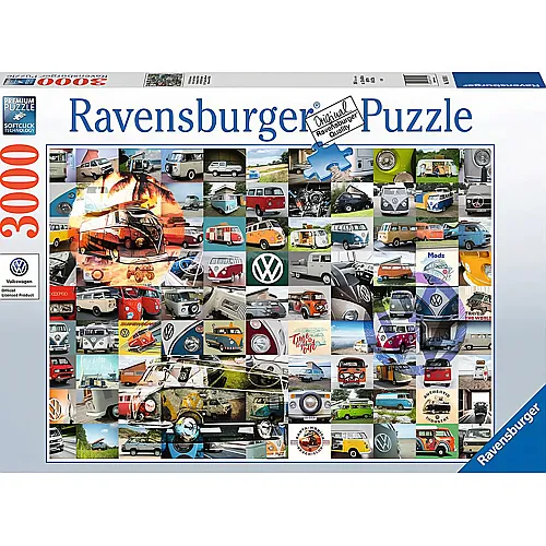 Ravensburger Puzzle 99 VW Bulli Moments (3000Teile)