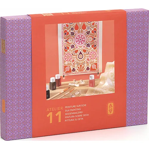 Djeco Atelier 11, Seidenmalerei