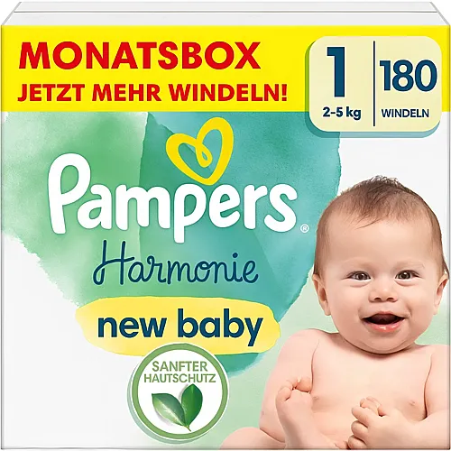 Pampers Harmonie Windeln Monatsbox (180Stck)