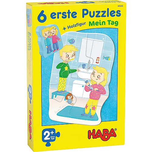 HABA 6 erste Puzzles  Mein Tag