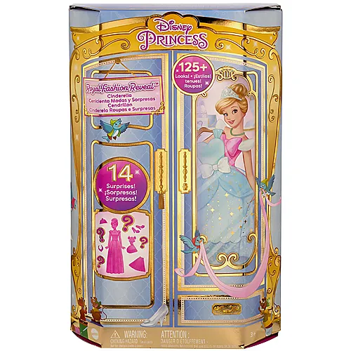 Mattel Disney Princess Royal Fashion Reveal Cinderella
