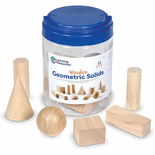Learning Resources Geometrische K�rper - 12 Teile