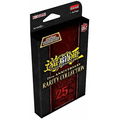 Konami Yu-Gi-Oh! 25th Anniversary Rarity Collection Tuckbox - 3 Booster Packs - Deutsch