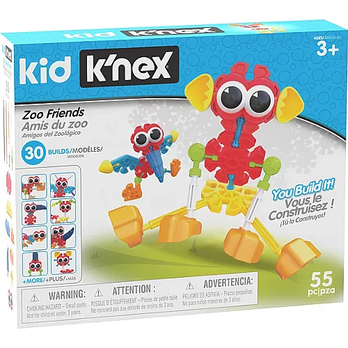 K'Nex Kid Zoofreunde (55Teile)