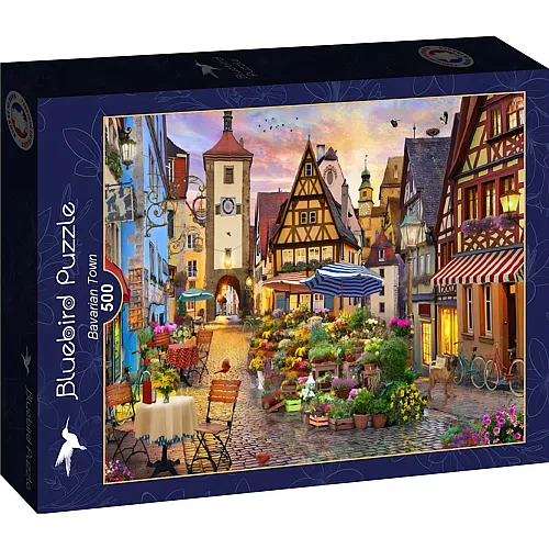 Bluebird Puzzle Bayerische Stadt (500Teile)