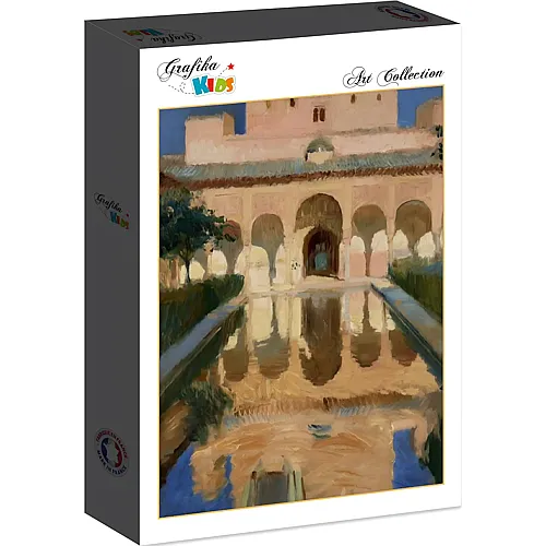 Grafika Puzzle Art Collection Joaquin Sorolla y Bastida Hall of the Ambassadors, Alhambra, Granada, 1909 - 204 Teile