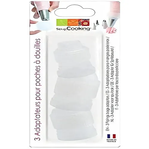 ScrapCooking Aufs�tze T�llen Transparent - 3 Teile