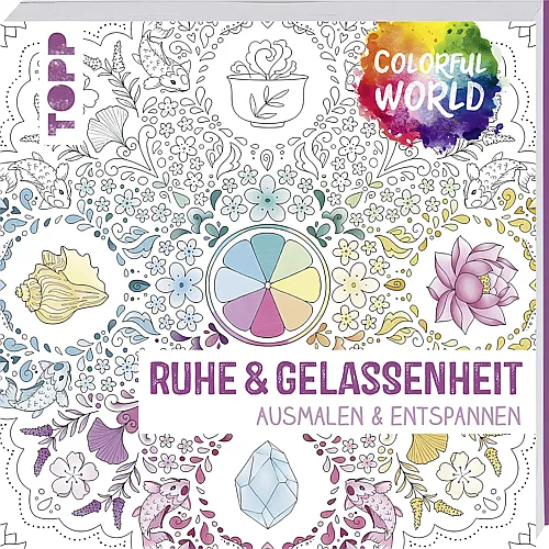 Frechverlag Topp Malbuch Ruhe & Gelassenheit