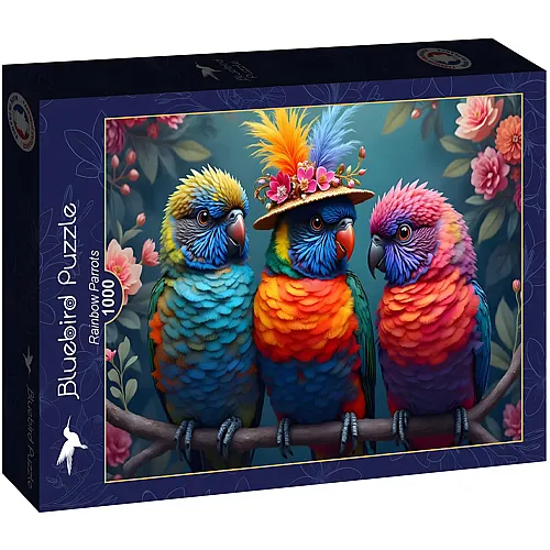 Regenbogenpapageien 1000Teile