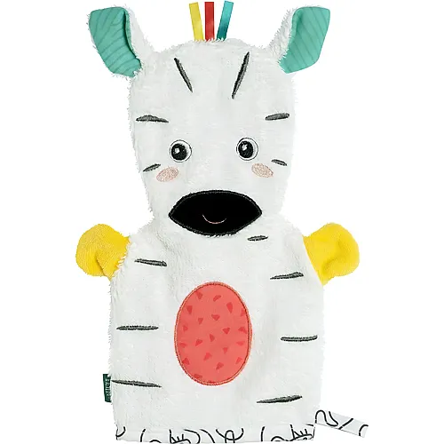Fehn Waschhandschuh Zebra - 26 cm