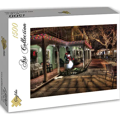 Grafika Puzzle Art Collection Schneemann - 1500 Teile