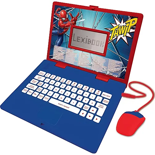 Lexibook Spiderman Pdagogischer Laptop (IT/EN)
