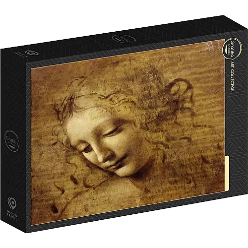 Grafika Puzzle Art Collection Leonardo da Vinci Gesicht der Giovane Fanciulla, 15 - 1000 Teile