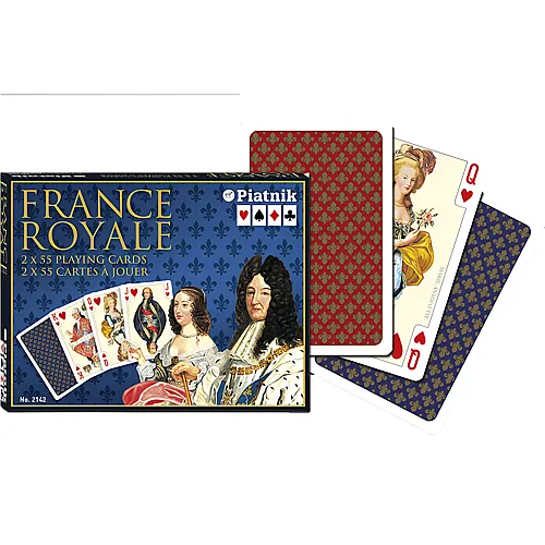 Piatnik Designkarten France Royale
