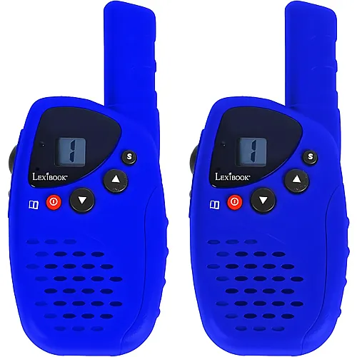 Lexibook wiederaufladbare Walkie-Talkies bis zu 5km Reichweite mit Ladestation