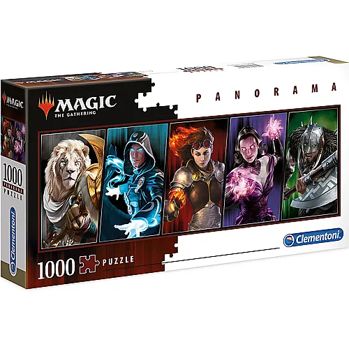 Clementoni Puzzle High Quality Collection Panorama Magic the Gathering (1000Teile)