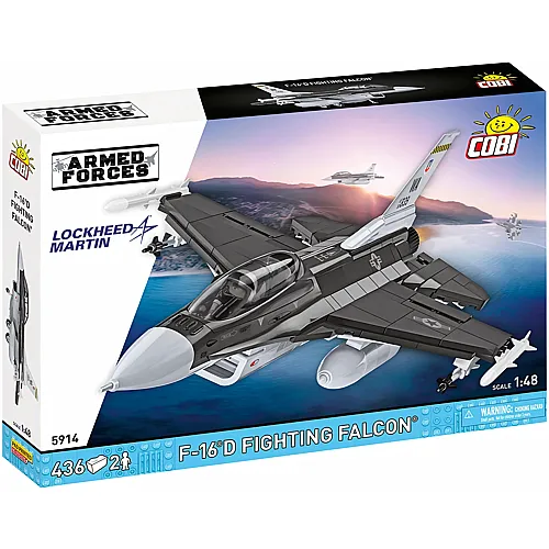 COBI Armed Forces F-16D Fighting Falcon (5914)