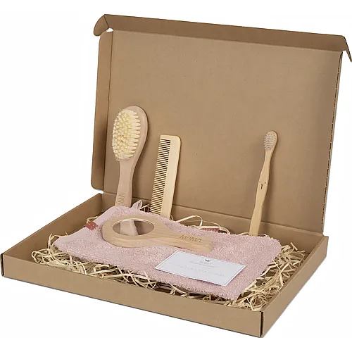 Geschenksbox 'baby Care' rosa