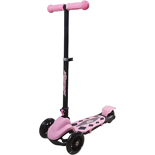 New Sports NSP 3-Wheel Scooter Rosa, klappbar,110mm