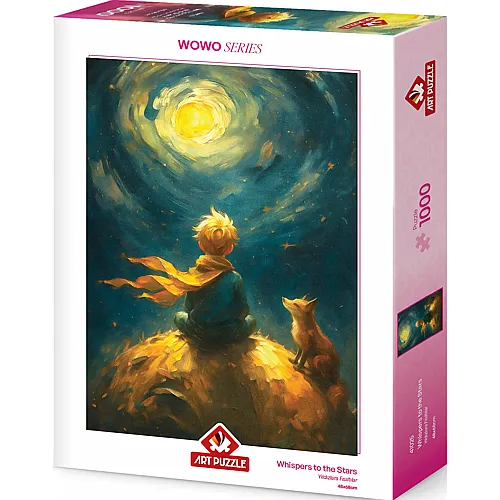 Art Puzzle Puzzle 1000 Teile Wowo Series - Fl�stern unter den Sternen