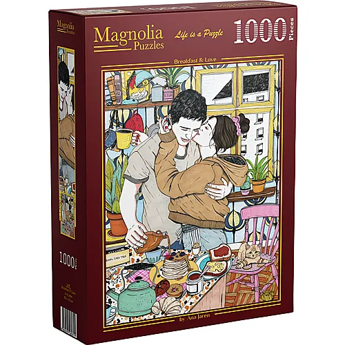 Magnolia Puzzle Fr�hst�ck & Liebe (1000Teile)