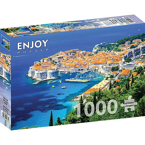 Enjoy Puzzle Altstadt von Dubrovnik, Kroatien - 1000 Teile