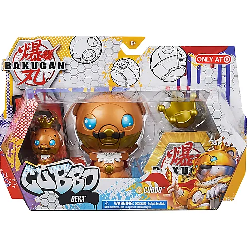 Spin Master Bakugan Gold King Cubbo Deka Pack