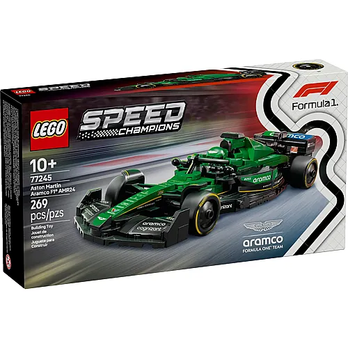 LEGO Speed Champions Formula1 Aston Martin Aramco F1 AMR24 Rennauto (77245)