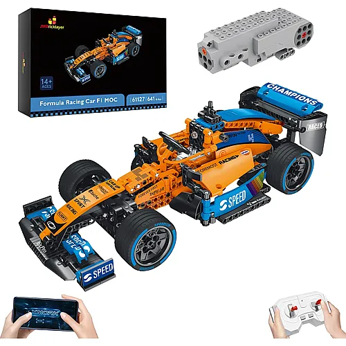 JMBricklayer Vehicle F1-Rennwagen Orange 61127