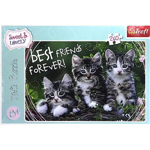 Trefl Puzzle 260 Teile XXL Teile - Best Friends Forever