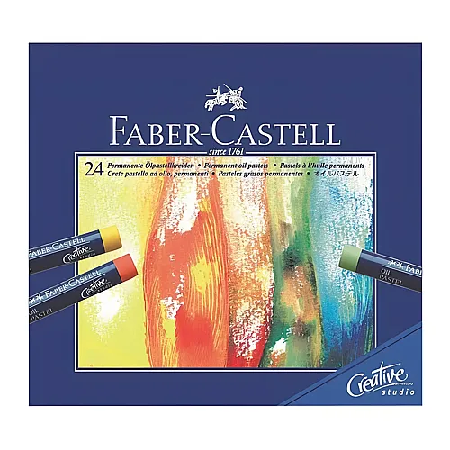 Faber-Castell Creative Studio lpastellkreide, 24er Kartonetui