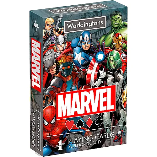 Playing Cards Waddingtons Marvel Universe