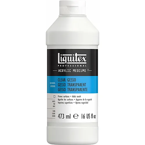 Liquitex Lqx Acryl Gesso Transparent 473ml