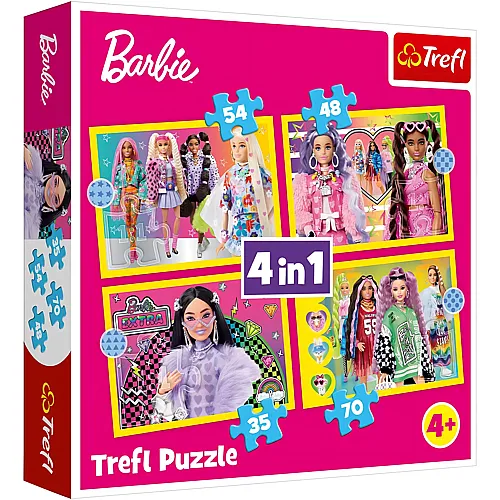 4in1 Barbie 35-70Teile