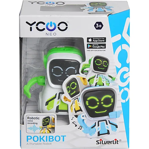 Silverlit Ycoo Roboter Pokibot Gr�n