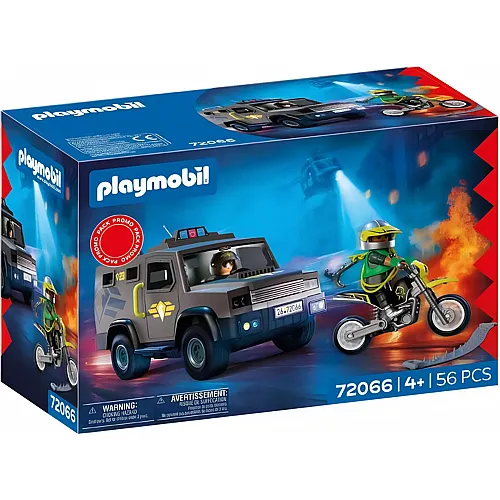PLAYMOBIL City Action SWAT-Einsatzfahrzeug (72066)