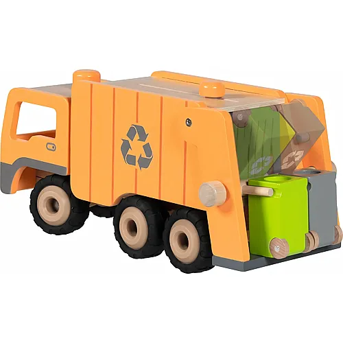 Goki Grosser M�llwagen mit 2 M�lltonnen