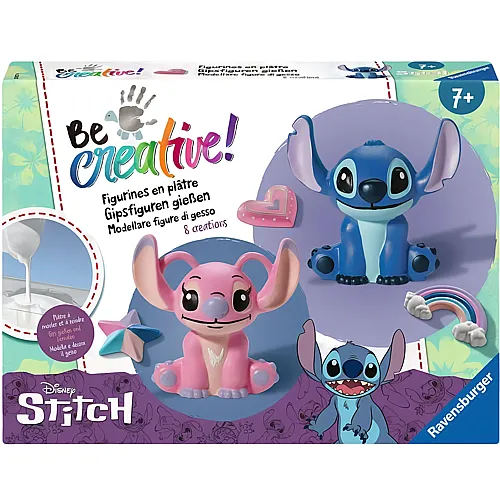 Bastelset Gipsgiessen Disney Stitch