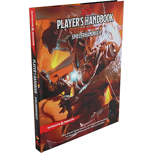 D&D Dungeons & Dragons Grundregelwerke Spielerhandbuch - Deutsch