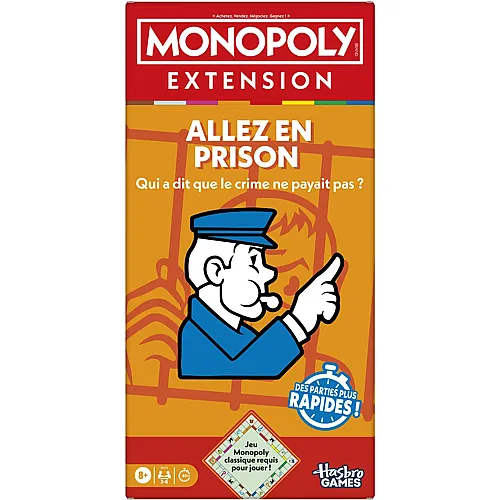 Hasbro Gaming Monopoly Extension Allez en Prison (FR)