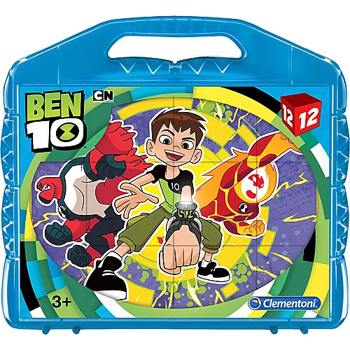 Clementoni W�rfelpuzzle - Ben 10 - 12 Teile