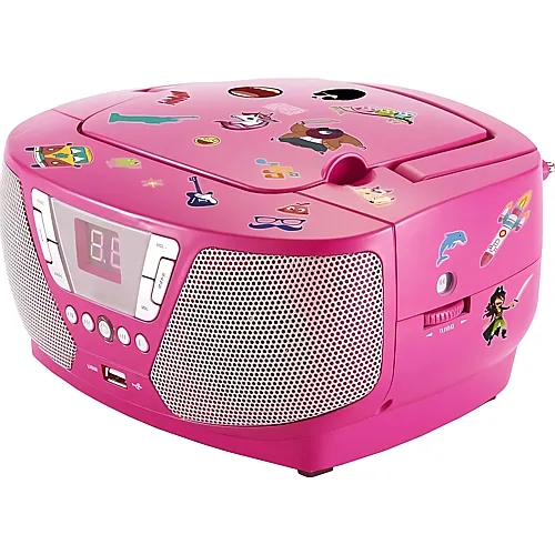 Tragbares CD/Radio - Kids Pink