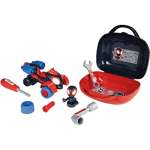 Spidey Spin Car im Werkzeugkasten, 14-tlg.