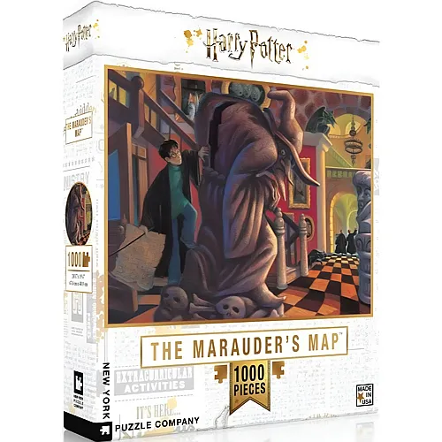 New York Puzzle Company Harry Potter - The Marauder's Map - 1000 Teile