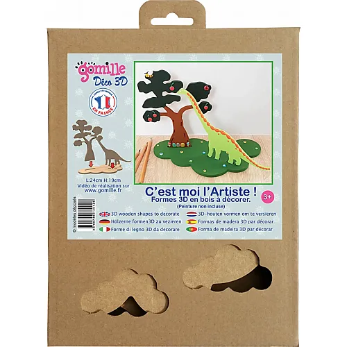 Gomille Langer Hals / Baum 3D Deko