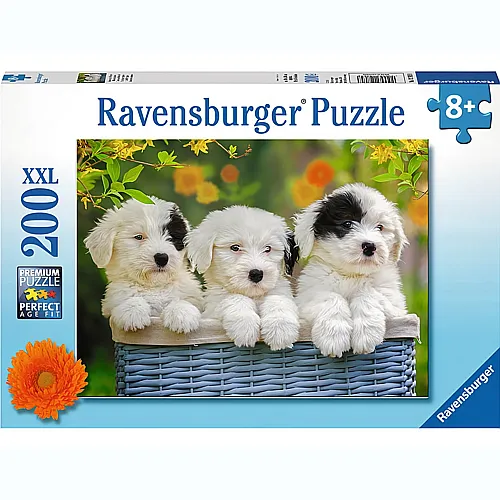 Ravensburger Puzzle Kuschelige Welpen (200XXL)